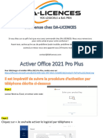 Activer Office 2021 Pro Plus 01HKK7G8WBT92CFNNNVWXW3RXV
