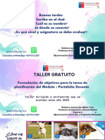 21.08.2023 Taller 1 Gratuito Evaluación Docente