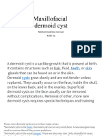 Maxillofacial Dermoid