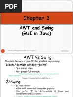 Chapter 3 GUI in Java