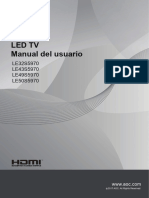 LE43S5970 Manual de Usuario