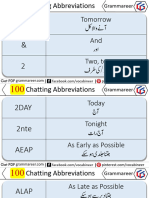 Chatting Abreviations For Whtsaapp Facebook Insta