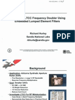 An L-Band, LTCC Frequency Doubler Using Embedded Lumped Element Filters