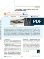 Zhou Et Al 2020 Guided Electrokinetic Assembly of Polystyrene Microbeads Onto Photopatterned Carbon Electrode Arrays