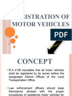 Registration of Motor Vehicles Amper Reynalyn