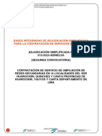 Bases Integradas de Adjudicación Simplificada para La Contratación de Servicios en General