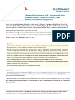 Facoemulsifucacion + Stent Trabecular