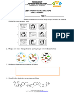 Pruebas Diagnosticas Matemáticas 1 A 4