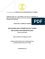 D - Aplicações Não Cosméticas Da Toxina Botulínica em Dermatologia Artigo de Revisão