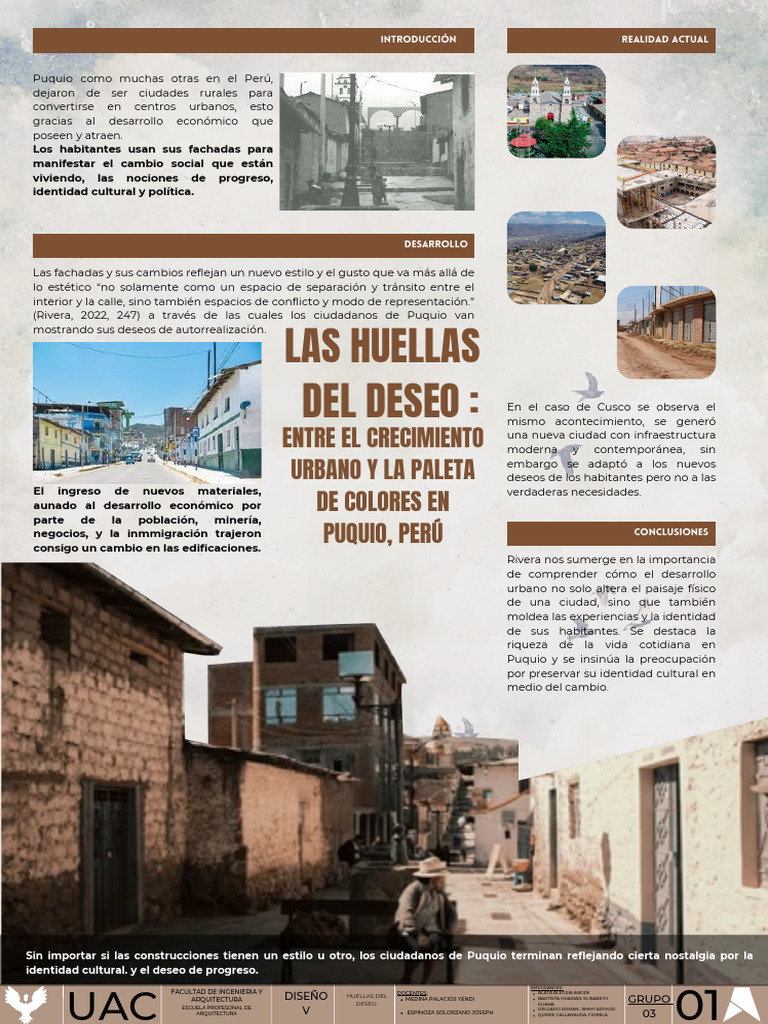 Cambios Urbanos y Cultura en Puquio | PDF