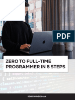 Zero To Full-Time Programmer in 5 Steps