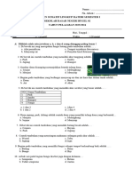 Soal PTS Ipas