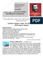 st peter canisius leaflet
