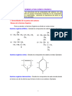 NOMENCLATURA QUÍMICA ORGÁNICA 1° PARTE - Bak