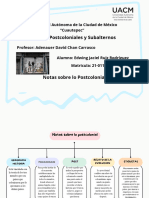 Notas Sobre Lo Postcolonial