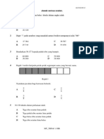 Ujian Akhir Tahun KSSR Tahun 4 Matematik Kertas1 Set2