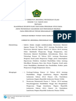 Kepdirjen Pendis Nomor 7141 Tahun 2023 Tentang Klasifikasi Rumpun Ilmu Dan Nama Prodi Pendidikan Akademik & Pendidikan Profesi Pada PTKI