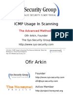 ICMP Usage in Scanning1