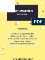 Mathematics 6 Week 1 Day 1