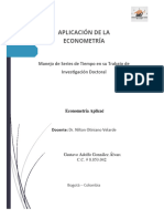 ECA - Semana 7 - Manejo de Series de Tiempo en Su Trabajo de Investigación Doctoral