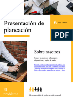 Amarillo Profesional Degradado Desarrollo de Aplicación Planificación Presentación 2