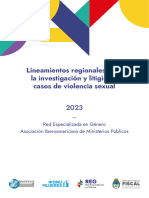 RRII Doc REG Lineamientos Regionales para La Investigacion y Litigio Casos Violencia Sexual