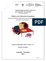 Deficit - Educacional - 1