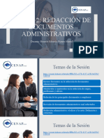 Sesión 2 - Redacción de Documentos Administrativos