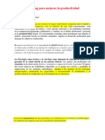 5 Coaching para Mejorar La Productividad