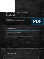 Atrofia Muscular Espinal: CMN La Raza R1Gm Mario Alberto Puente Torres