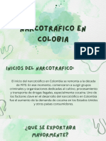 Narcotrafico en Colombia