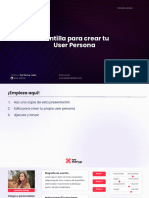 User Persona Template Soy Startup Latam