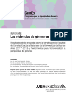 2021informe Las Violencias de Genero en FCEN UBA