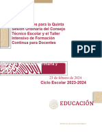 Orientaciones CTE Contestado 5ta Sesión Docentes Febrero 2024