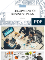 Development of Business Plan