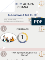 Hukum Acara Pidana - Materi Uts-Ar