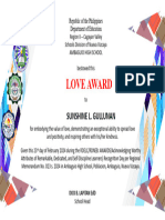 Love Award