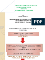 SIDOARJO - Pengelolaan Aset Desa 2019