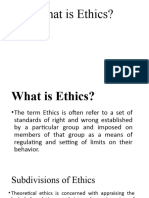Ethics As A Whole