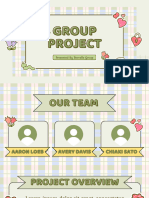 Green Colorful Cute Aesthetic Group Project Presentation