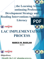 MMB Lac Implementation Process