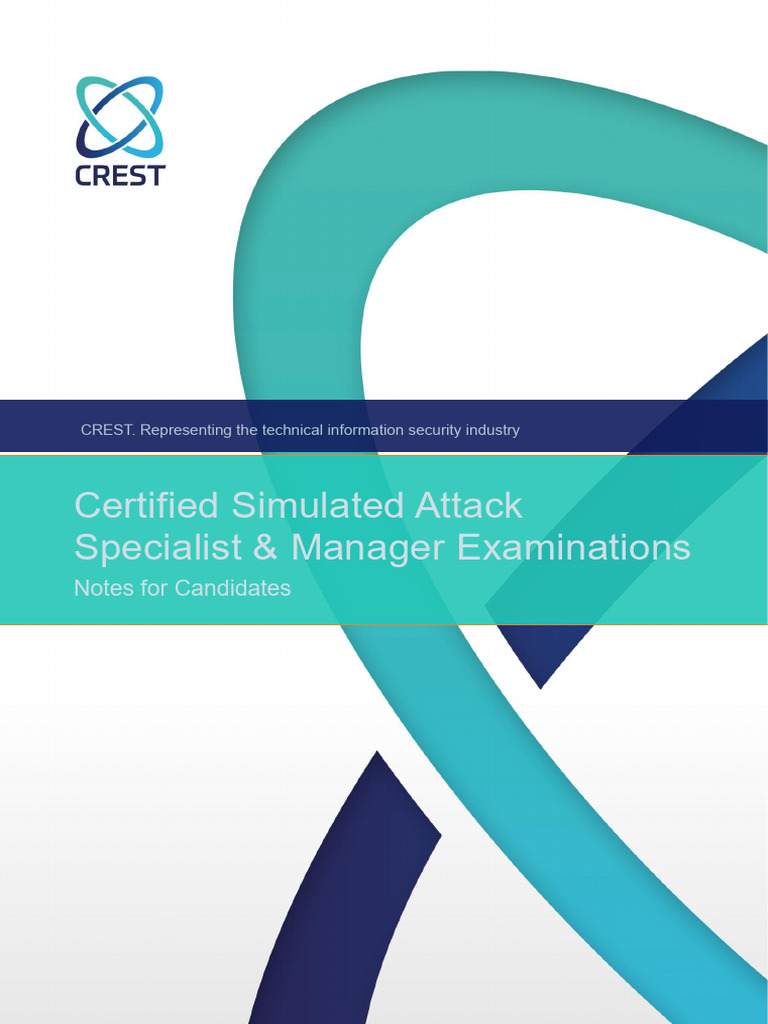 CREST Simulated Attack Manager and Specialist Exams Notes For ...