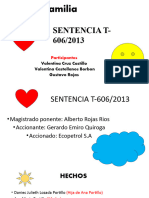 Derecho de Familia Sentencia T 606/13