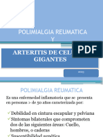 Polimialgia Reumatica y Arteritis de Celulas Gigantes 2023
