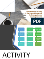 Theories and Principles in The Use and Design of Technology Driven Learning Lessons TF 1 230 1
