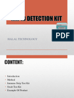 Halal Technology - Rapid Detection Kit by Slide