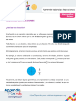 Hablando de Fracciones: ¿Qué Es Una Fracción?