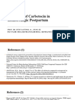 The Using of Carbetosin in HPP - FINAL