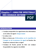 Chapitre - Analyse Spectrale