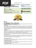 AS 22: Accounting for Income Taxes | PDF